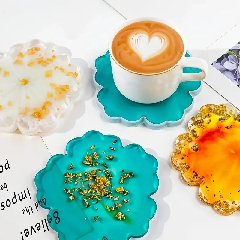 Geode Mold Silicone - قالب سيليكون على شكل زهرة الساكورا