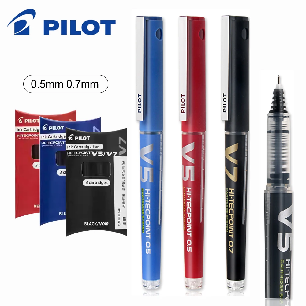 Pilot Pen V5 - اليابان الطيار V5/V7 هلام القلم مستقيم