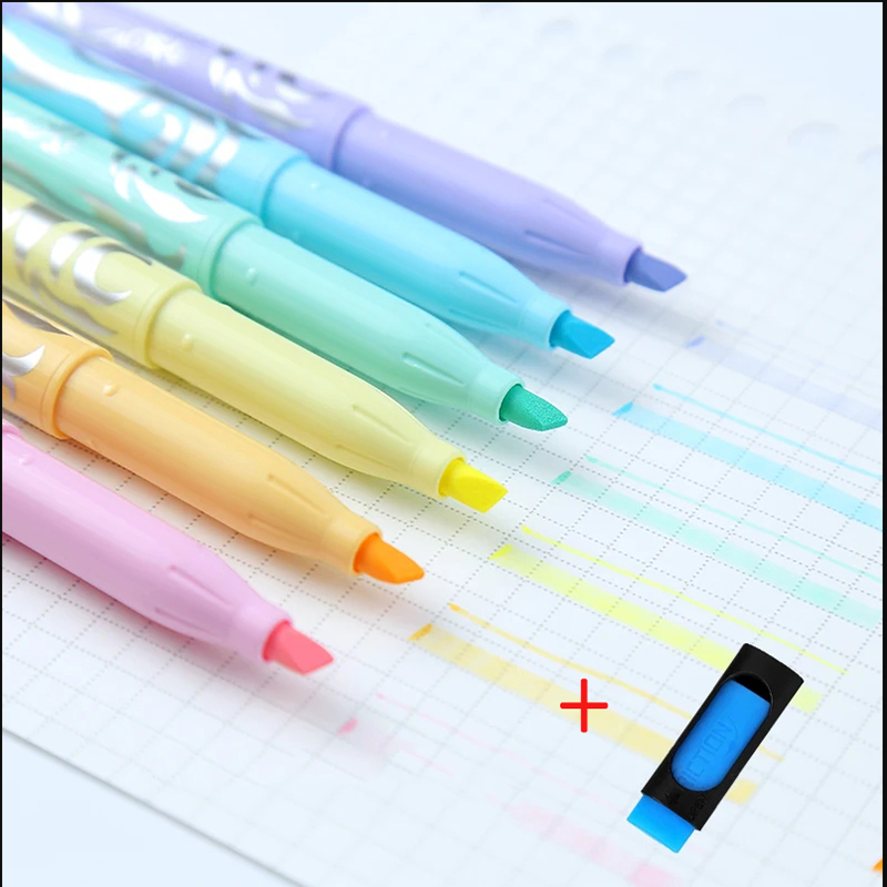 Pilot Pen Frixion - قلم تحديد ماركر قابل للمسح من