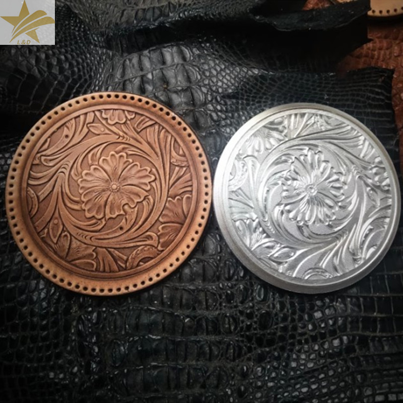 Coaster Mold Round - أداة نقش ثلاثية الأبعاد من سبيكة