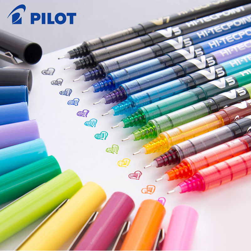 Pilot Pen V5 - 1 قطعة الطيار V5 السائل الأسطوانة