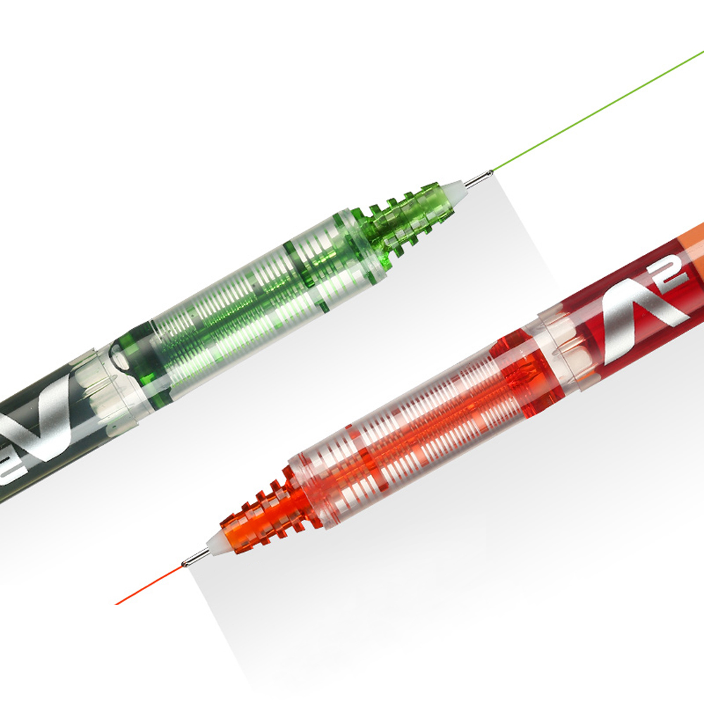 الطيار هلام القلم BX-V5 اللون  - مراجعة Pilot Pen V5 وسعره