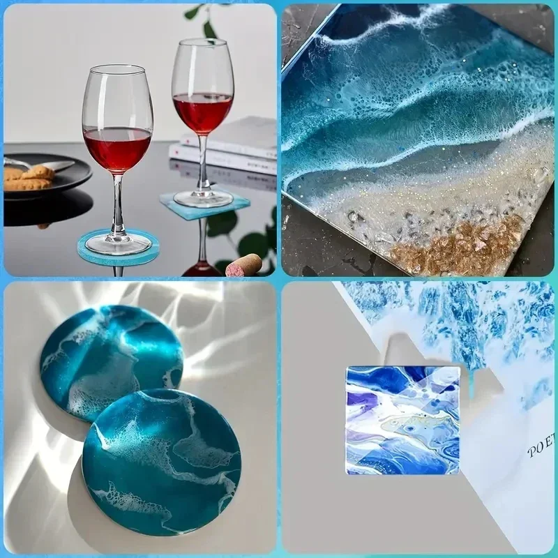 5 قطع/مجموعة من قواعد أكواب را - مراجعة Coaster Mold Round وسعره