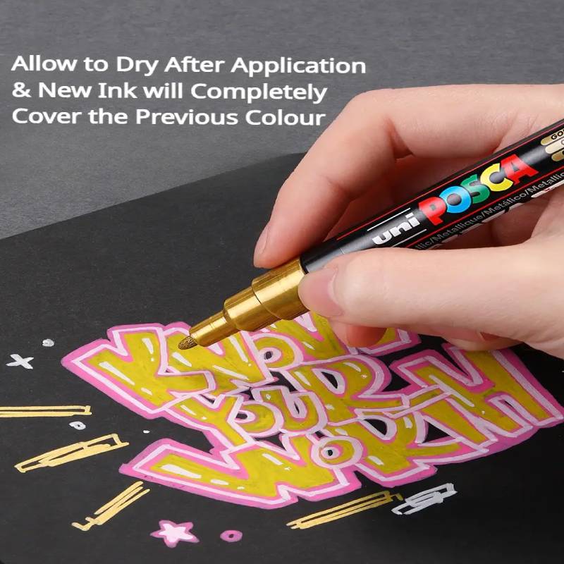1/2 قطعة Uni Poscas علامات الا - مراجعة Copic Marker Sketch وسعره