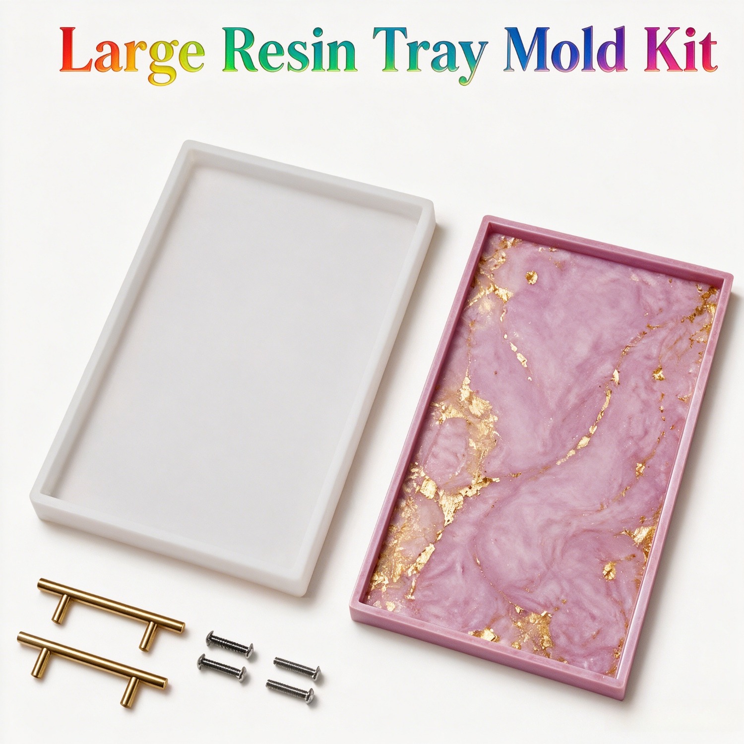 قوالب سيليكون للراتنج، قوالب ص - مراجعة Silicone Mold Tray وسعره
