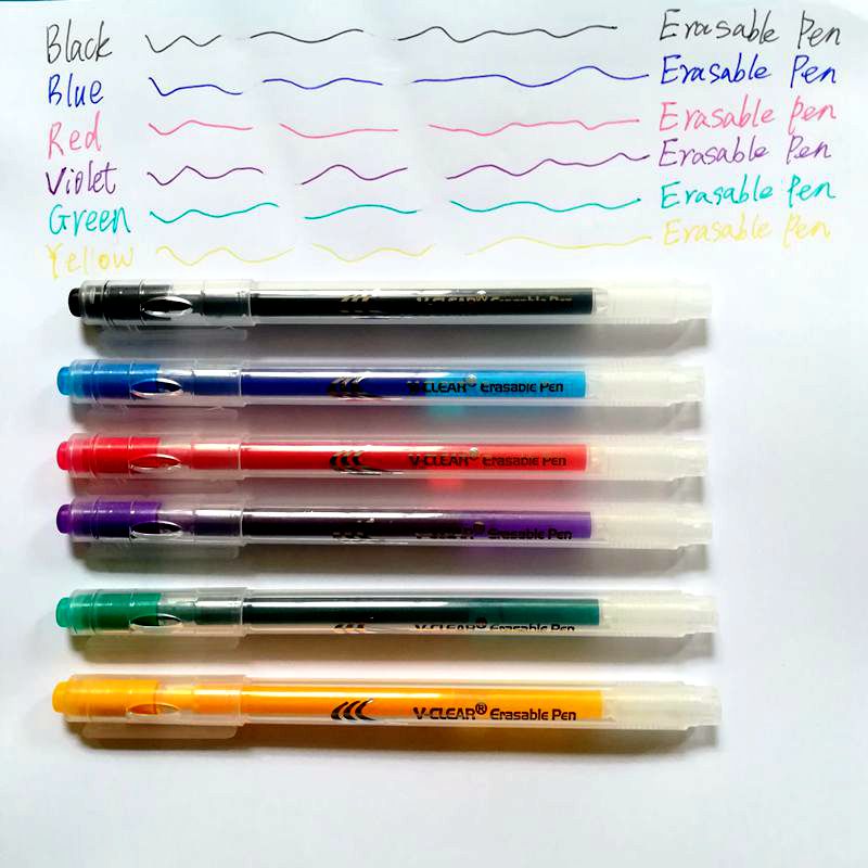 VCLEAR قابل للمسح القلم الاحتك - مراجعة Pilot Pen Frixion وسعره