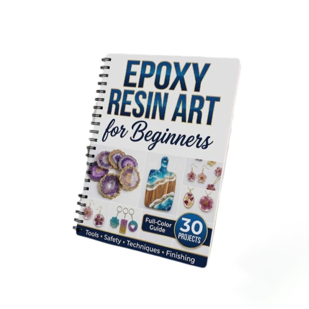 دليل فن الإيبوكسي خطوة بخطوة:  - مراجعة Resin Craft For Beginners وسعره