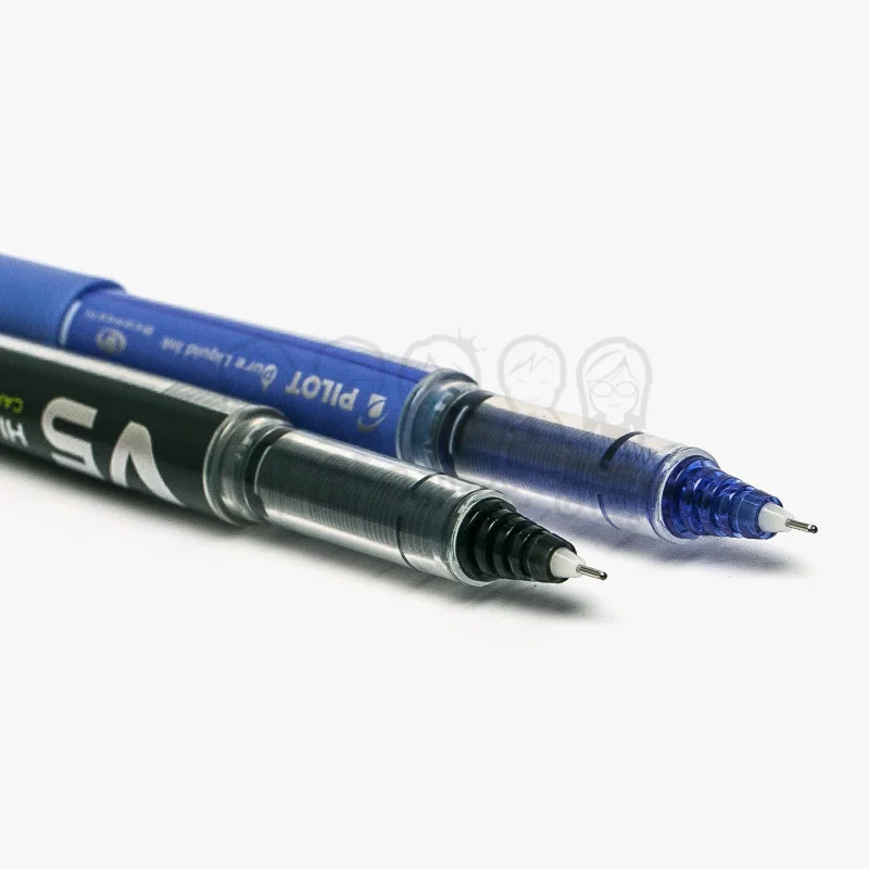 5 قطعة الطيار الياباني BXC-V5- - مراجعة Pilot Pen V5 وسعره