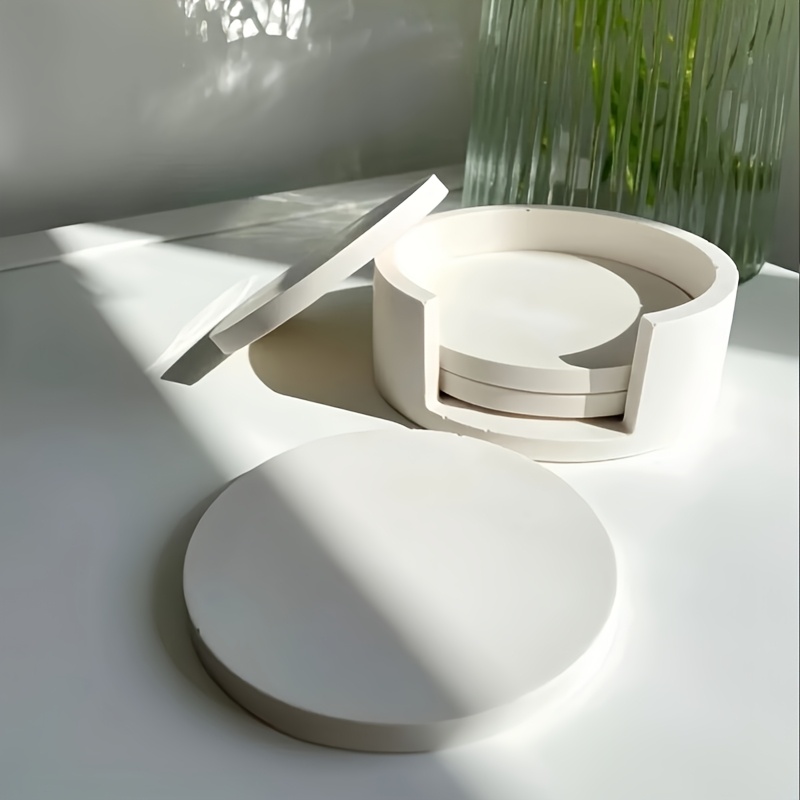 مجموعة قوالب سيليكون دائرية لص - مراجعة Coaster Mold Round وسعره