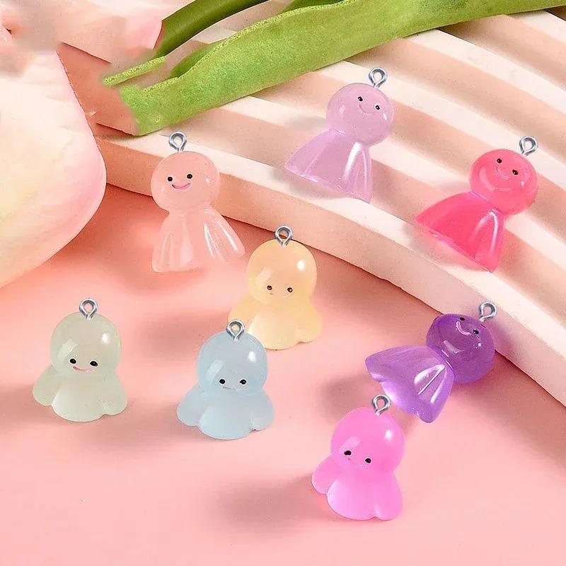 10 قطع من الحلي الكرتونية المض - مراجعة Resin Crafts Diy وسعره