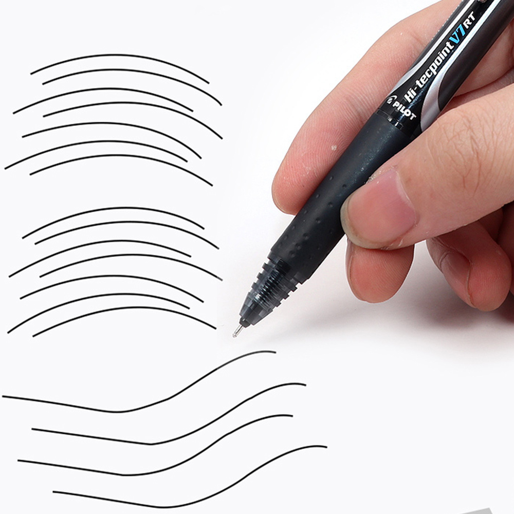 مجموعة أقلام جل عالية السعة لل - مراجعة Pilot Pen V5 وسعره