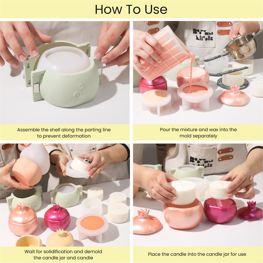 نيكول الرمان ملموسة شمعة جرة و - مراجعة Serving Tray Mold وسعره