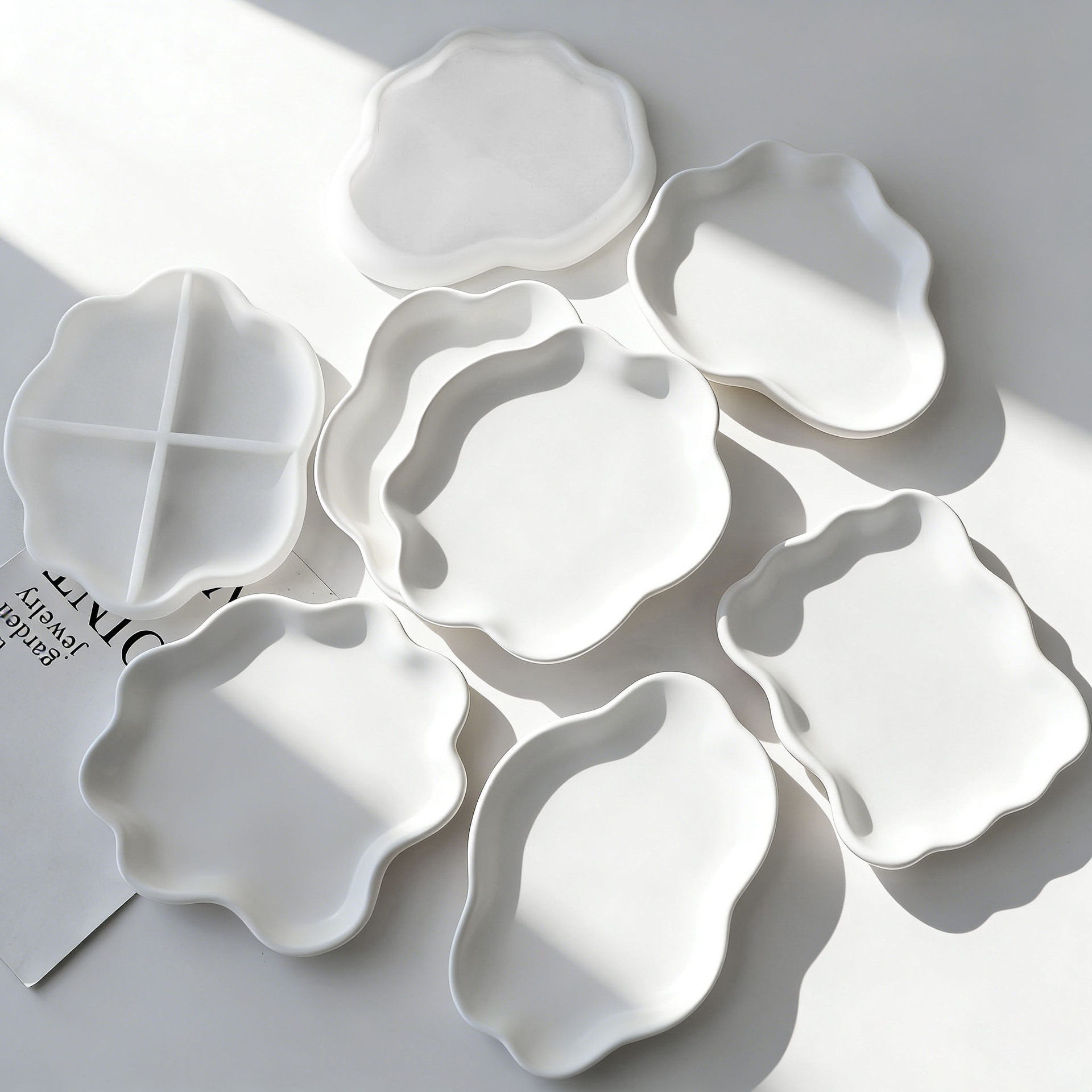 لتقوم بها بنفسك موجة هندسية ال - مراجعة Serving Tray Mold وسعره