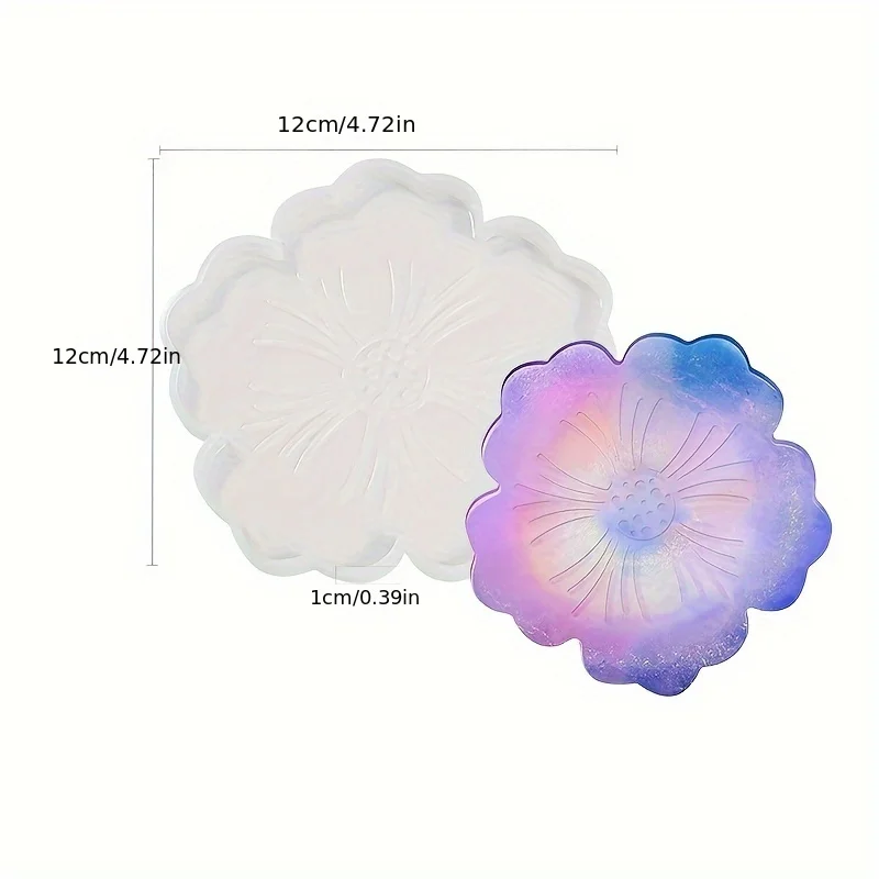 قالب سيليكون على شكل زهرة السا - مراجعة Geode Mold Silicone وسعره