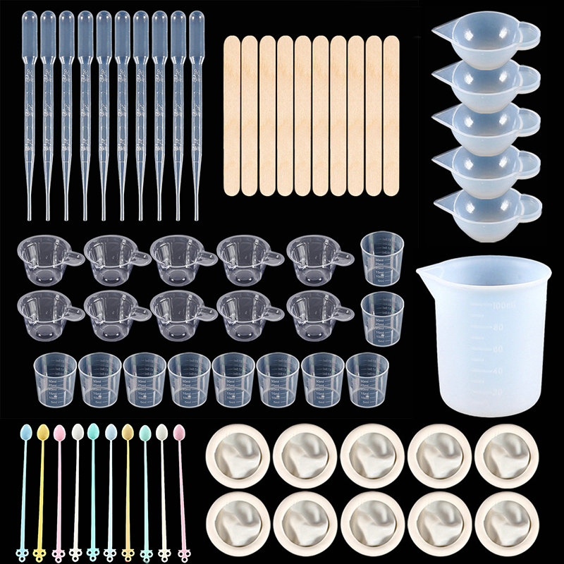 مجموعة أدوات راتنجات الإيبوكسي - مراجعة Mixing Cup Silicone وسعره