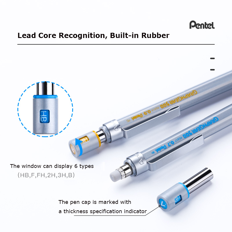 قلم رصاص ميكانيكي من Pentel Gr - مراجعة Pentel Pen Graphgear وسعره