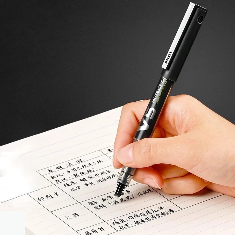 اليابان الطيار V5/V7 هلام القل - مراجعة Pilot Pen V5 وسعره