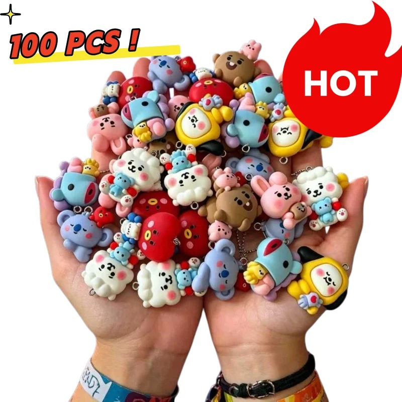 7 قطع من إكسسوارات BT21 الكرتو - مراجعة Resin Craft Projects وسعره