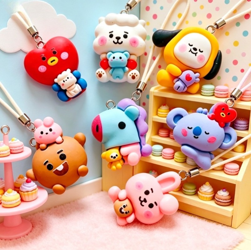 7 قطع من إكسسوارات BT21 الكرتو - مراجعة Resin Craft Projects وسعره