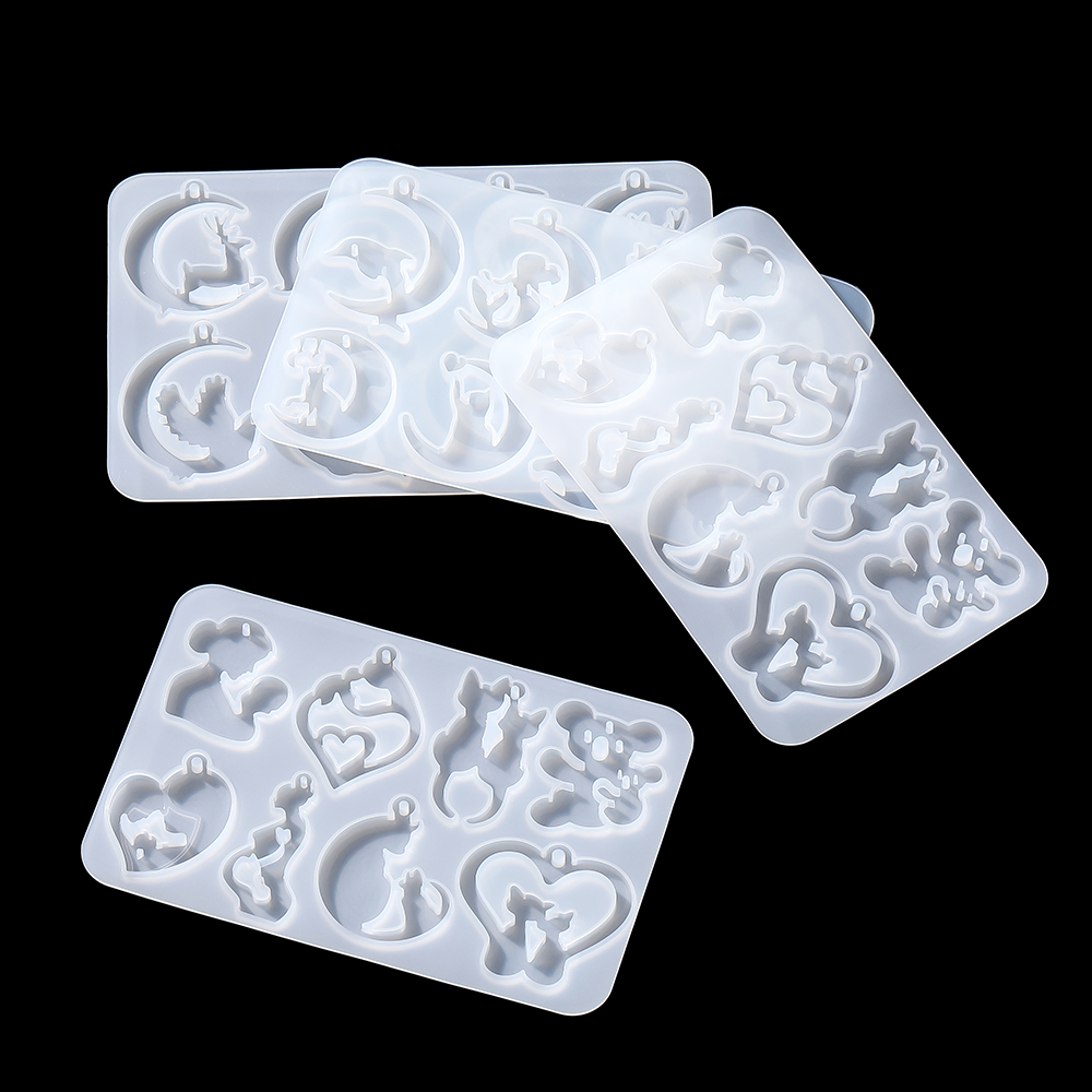 راتنجات الايبوكسي سيليكون القم - مراجعة Resin Jewelry Kit وسعره