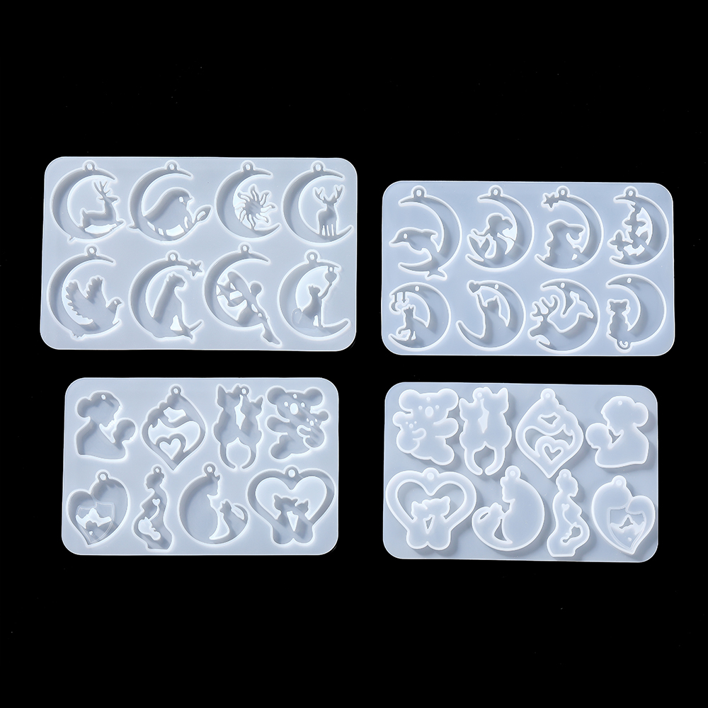 راتنجات الايبوكسي سيليكون القم - مراجعة Resin Jewelry Kit وسعره