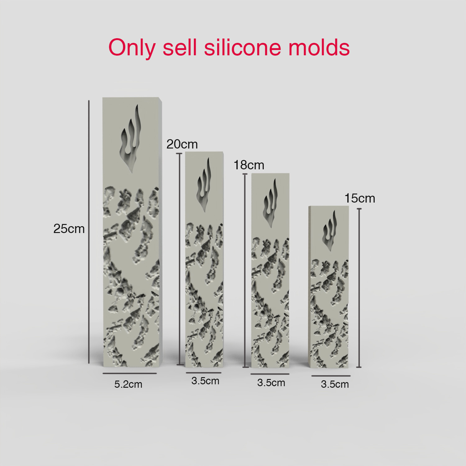 قالب سيليكون لحامل الميزوزاه ا - مراجعة Serving Tray Mold وسعره