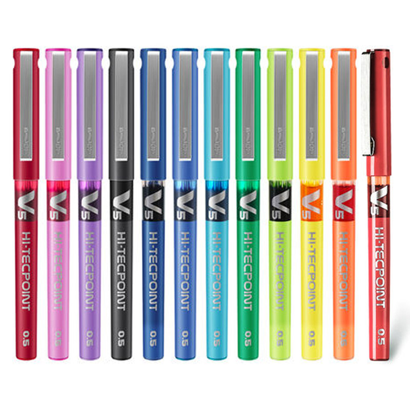 1 قطعة اليابان الطيار BX-V5 ال - مراجعة Pilot Pen V5 وسعره