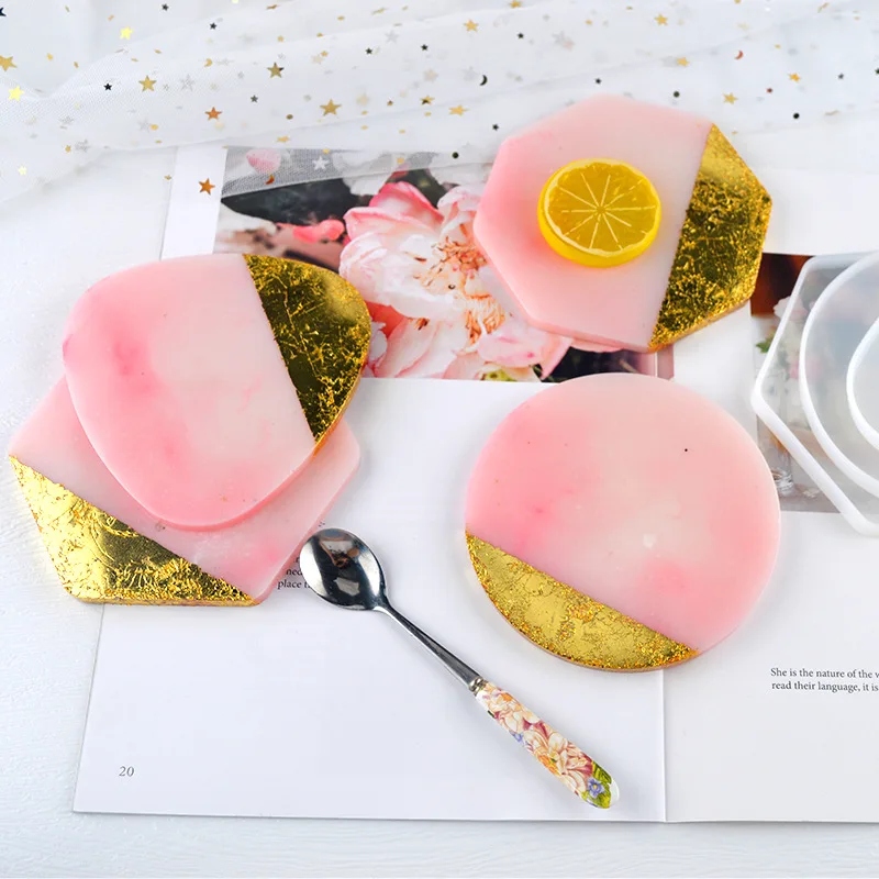 متعدد نمط هندسي كوستر قالب مثل - مراجعة Coaster Mold Round وسعره