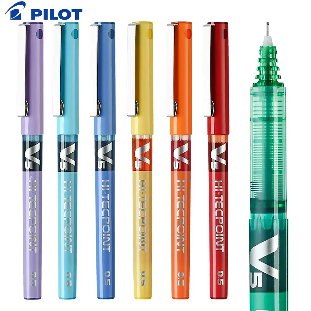 1 قطعة اليابان الطيار V5 هلام  - مراجعة Pilot Pen V5 وسعره