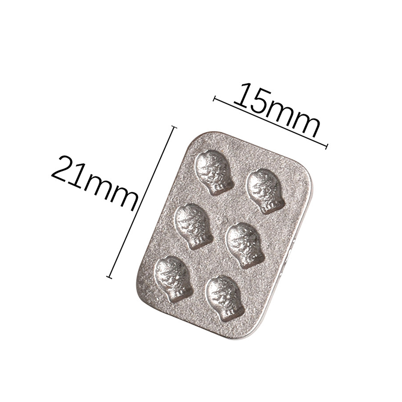 10 قطعة بيت الدمية مصغرة كعكة  - مراجعة Silicone Mold Tray وسعره