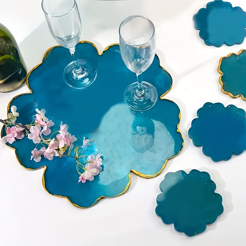 5 قطع قالب سيليكون لقاعدة كوب  - مراجعة Silicone Mold Tray وسعره