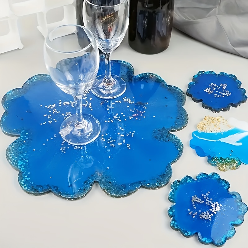 5 قطع قالب سيليكون لقاعدة كوب  - مراجعة Silicone Mold Tray وسعره