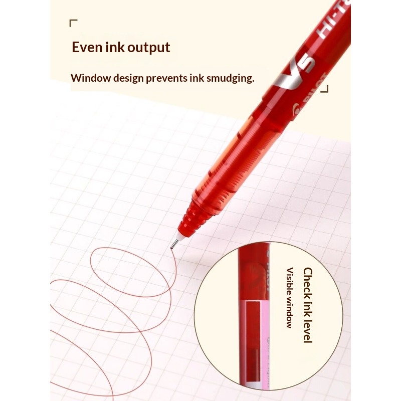 أقلام رولربول بايلوت، BXC V5 V - مراجعة Pilot Pen V5 وسعره