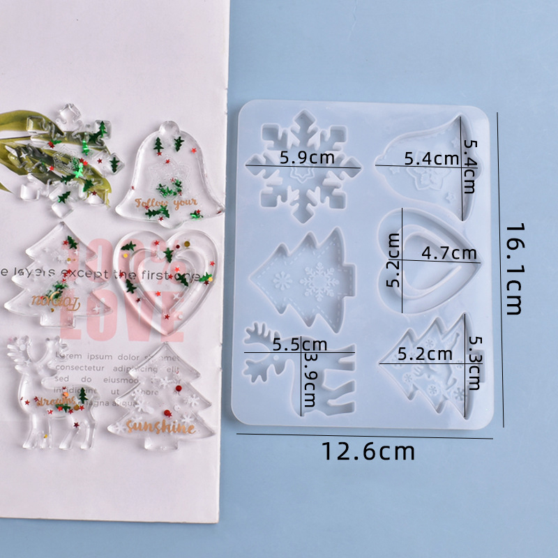 عيد الميلاد العفن DIY الراتنج  - مراجعة Resin Jewelry Kit وسعره