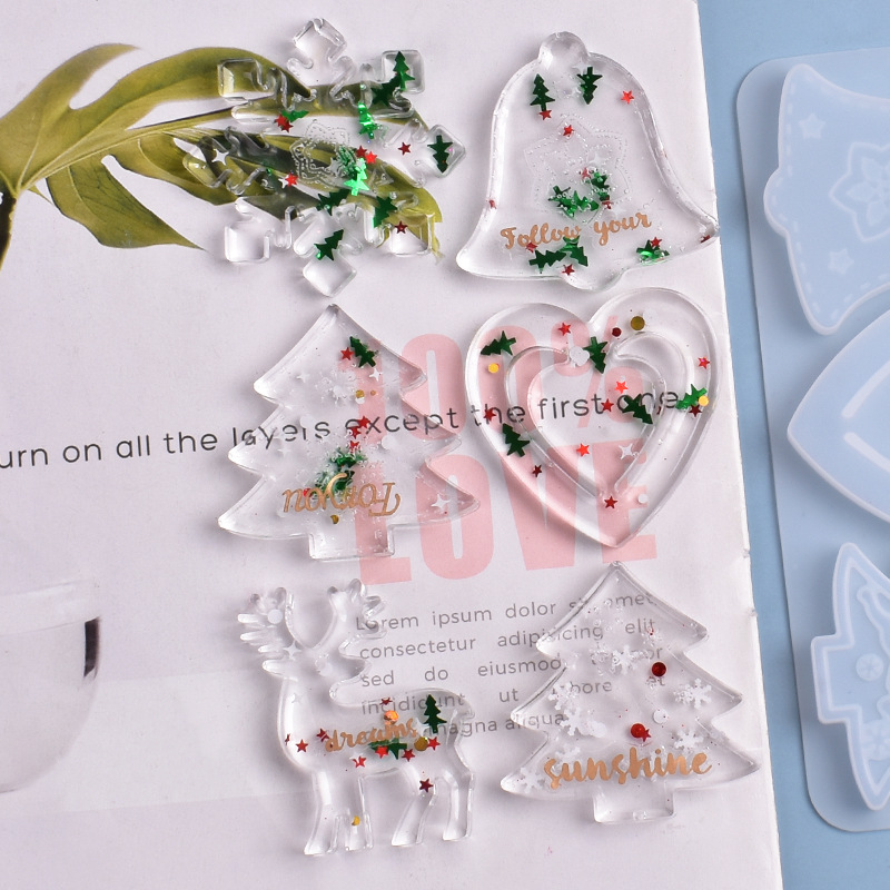 عيد الميلاد العفن DIY الراتنج  - مراجعة Resin Jewelry Kit وسعره